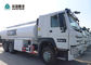 HOWO EURO 2 336 خزان الوقود شاحنة ، ناقلة النفط شاحنة 25CBM 20 طن الحمولة